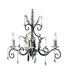 Corp de iluminat suspendat, lustra Amarilli 3 Light Chandelier – Black/Silver