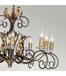 Corp de iluminat suspendat, lustra Amarilli 10 Light Chandelier – Bronze/Gold