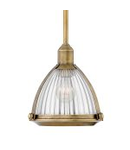 Lampa suspendata Elroy 1 Light Pendant – Heritage Brass