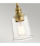 Lampa suspendata Waverly 1 Light Mini Pendant – Natural Brass