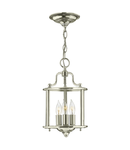 Lampa suspendata Gentry 3 Light Small Pendant – Polished Nickel