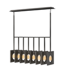 Lampa suspendata Ludlow 8 Light Pendant – Brushed Graphite