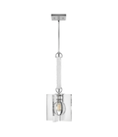 Lampa suspendata Ludlow 1 Light Pendant – Polished Nickel