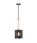 Lampa suspendata Ludlow 1 Light Pendant – Brushed Graphite