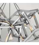 Lampa suspendata Ensemble 5 Light Pendant – Polished Nickel