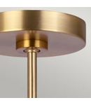 Lampa suspendata Brisbin 1 Light Pendant – Burnished Brass