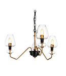 Lampa suspendata Armand 3 Light Pendant – Aged Brass
