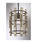 Lampa suspendata Wood Hollow 1 Light Mini Pendant