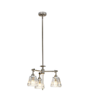 Lampa suspendata Agatha 3 Light Pendant – Brushed Nickel