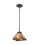 Lampa suspendata Stephen 1 Light Rod Hung Mini Pendant