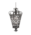 Lampa suspendata Fort Quinn 8 Light Chain Lantern