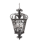 Lampa suspendata Fort Quinn 4 Light Chain Lantern