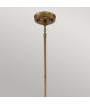 Lampa suspendata Emery 1 Light Mini Pendant – Weathered Brass