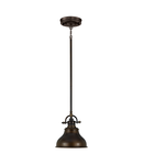 Lampa suspendata Emery 1 Light Mini Pendant – Palladian Bronze