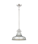 Lampa suspendata Emery 1 Light Medium Pendant – Imperial Silver