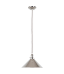 Lampa suspendata Provence 1 Light Pendant – Polished Nickel