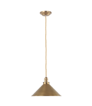 Lampa suspendata Provence 1 Light Pendant – Aged Brass