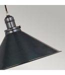 Lampa suspendata Provence 1 Light Rise and Fall Pendant – Old Bronze