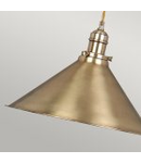 Lampa suspendata Provence 1 Light Rise and Fall Pendant – Aged Brass