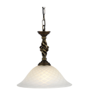Lampa suspendata Pembroke 1 Light Pendant – Black/Gold