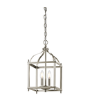 Lampa suspendata Larkin 2 Light Small Pendant – Brushed Nickel