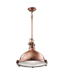 Lampa suspendata Hatteras Bay 1 Light Extra Large Pendant – Antique Copper