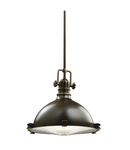 Lampa suspendata Hatteras Bay 1 Light Medium Pendant – Olde Bronze