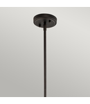 Lampa suspendata Everly 1 Light Small Pendant – Olde Bronze