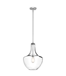 Lampa suspendata Everly 1 Light Medium Pendant – Chrome