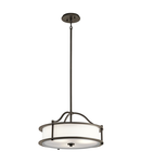 Lampa suspendata Emory 3 Light Pendant/Semi Flush – Olde Bronze