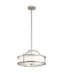 Lampa suspendata Emory 3 Light Pendant/Semi Flush – Classic Pewter