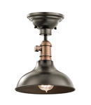 Lampa suspendata Cobson 1 Light Mini Pendant – Olde Bronze