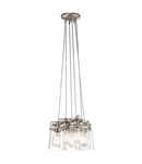 Lampa suspendata Brinley 6 Light Pendant – Brushed Nickel