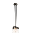 Lampa suspendata Brinley 3 Light Pendant – Olde Bronze