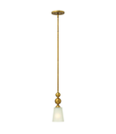 Lampa suspendata Zelda 1 Light Mini Pendant – Vintage Brass