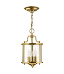 Lampa suspendata Gentry 3 Light Small Pendant – Polished Brass