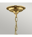 Lampa suspendata Gentry 3 Light Small Pendant – Polished Brass