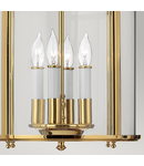 Lampa suspendata Gentry 4 Light Medium Pendant – Polished Brass