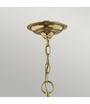 Lampa suspendata Gentry 6 Light Large Pendant – Polished Brass