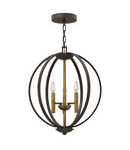 Lampa suspendata Euclid 3 Light Pendant Chandelier