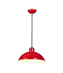 Lampa suspendata Franklin 1 Light Pendant – Red