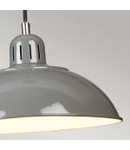 Lampa suspendata Franklin 1 Light Pendant – Grey