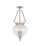 Lampa suspendata Finsbury Park 3 Light Medium Pendant – Polished Nickel