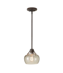 Lampa suspendata Urban Renewal 1 Light Mini Pendant – Rustic Iron