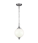 Lampa suspendata Parkman 1 Light Small Pendant – Polished Nickel