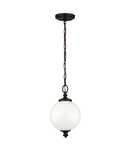 Lampa suspendata Parkman 1 Light Small Pendant – Oil Rubbed Bronze