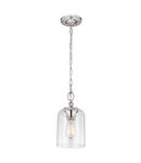 Lampa suspendata Hounslow 1 Light Mini Pendant Polished Nickel