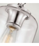 Lampa suspendata Hounslow 1 Light Mini Pendant Polished Nickel