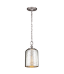 Lampa suspendata Hounslow 1 Light Mini Pendant Brushed Steel