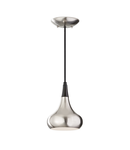 Lampa suspendata Beso 1 Light Mini Pendant – Brushed Steel